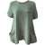 Italian Hanky Hem T-Shirt Tops