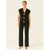 3-gold button short sleeve set