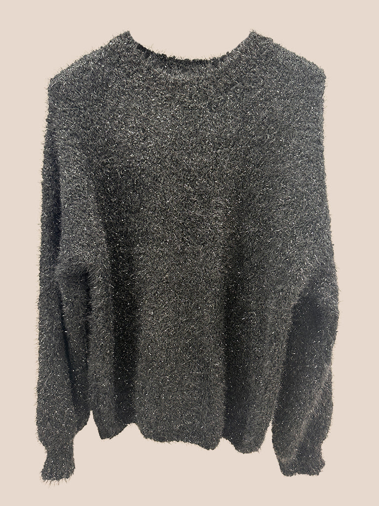 Lurex Fluffy Jumper