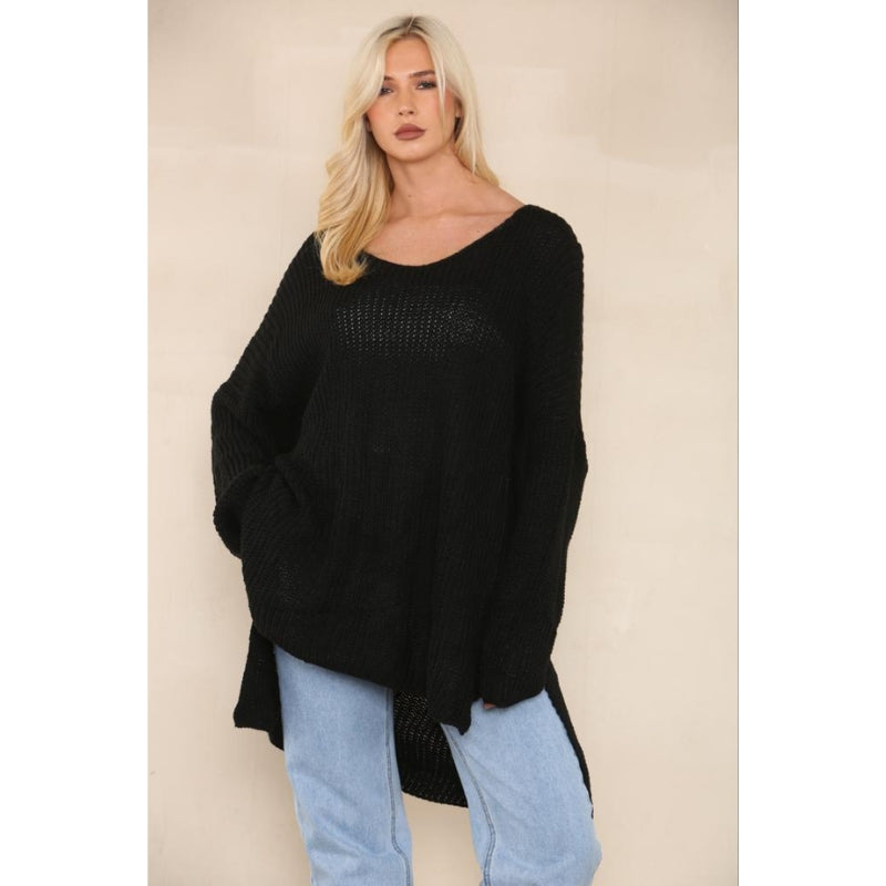 Ribbed Oversized Jumper