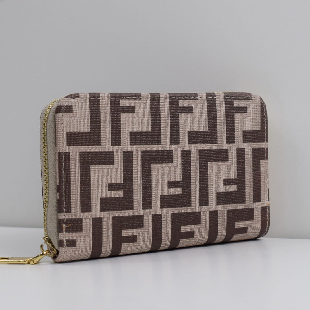 Pattern Zip Purse