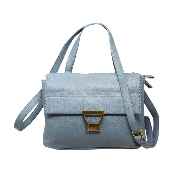 Flap-over Crossbody with Double Compartments