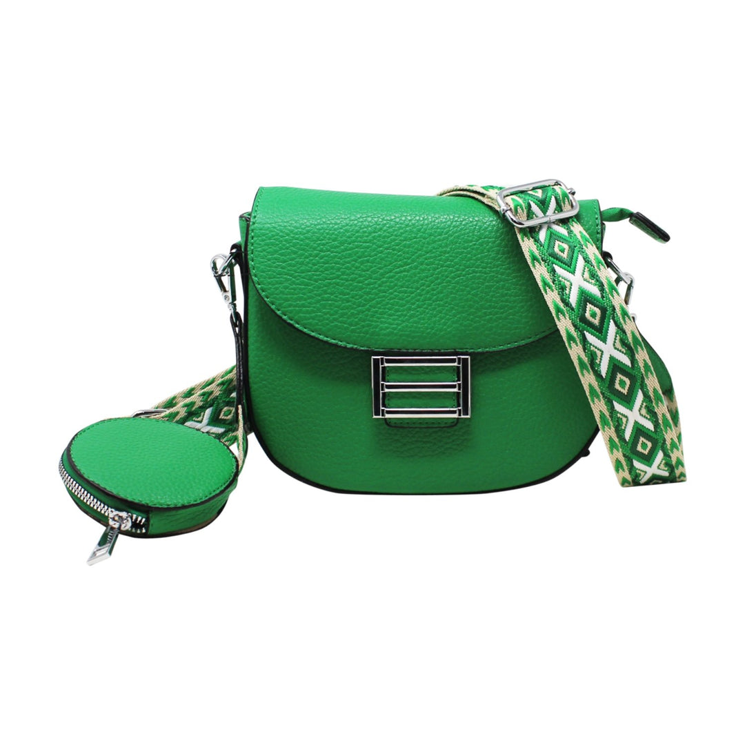 Flap-Over Crossbody with Coin Pouch