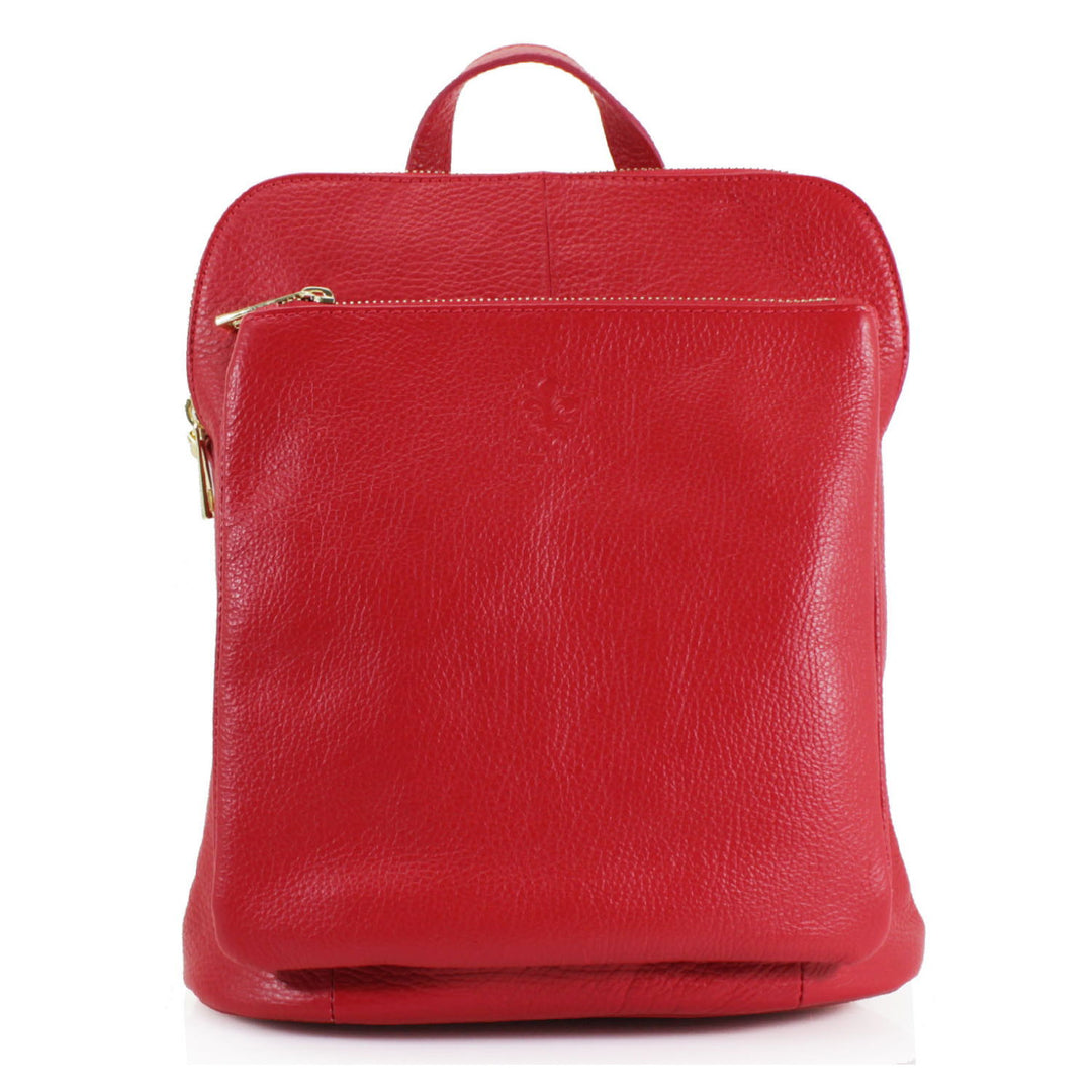 VP410-Leather Backpack