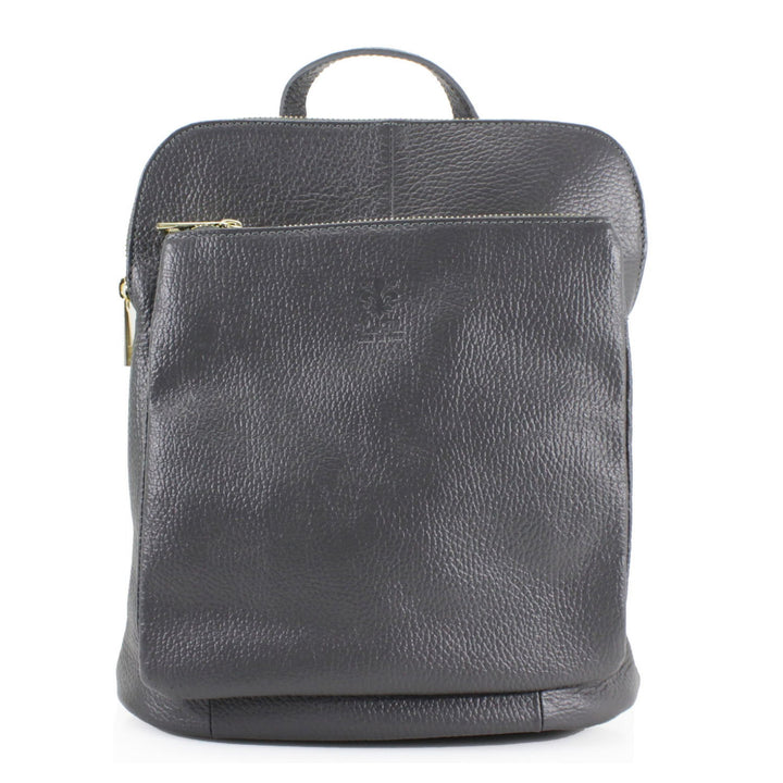 VP410-Leather Backpack