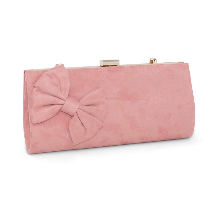 Side Bow Detail Evening Bag