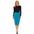 Knee Length Midi Pencil Skirt Plain Colors