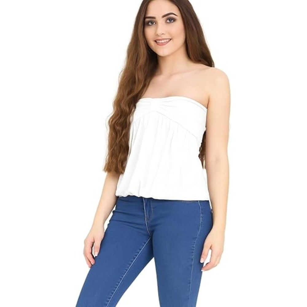 Bow Knot Boobtube Top