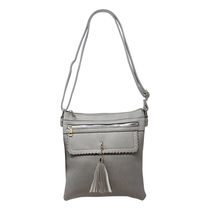 Crossbody with Braided Edge Flap