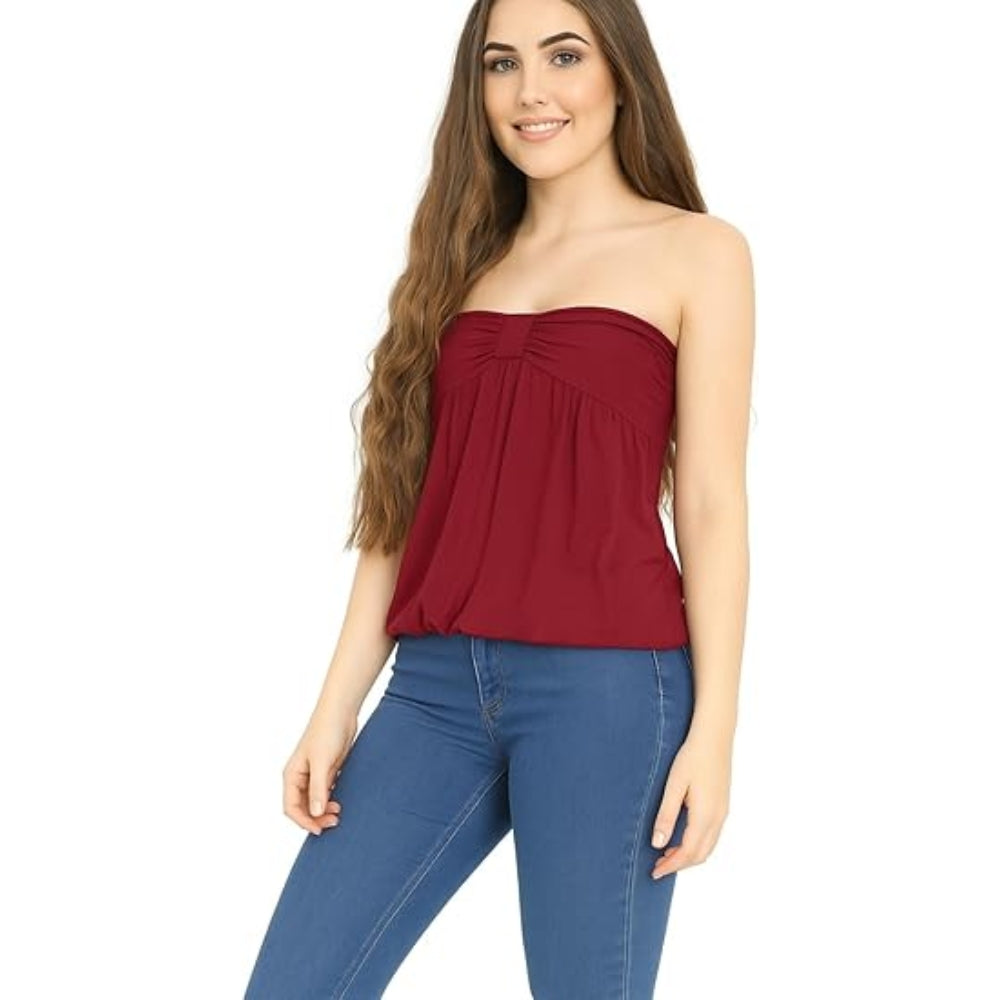 Bow Knot Boobtube Top