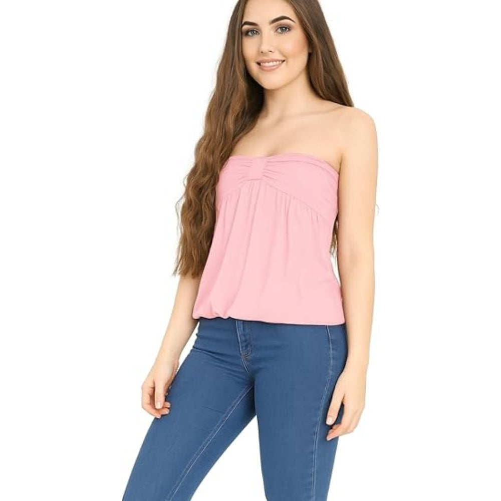 Bow Knot Boobtube Top