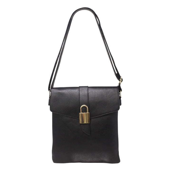 Padlock Front Crossbody Bags