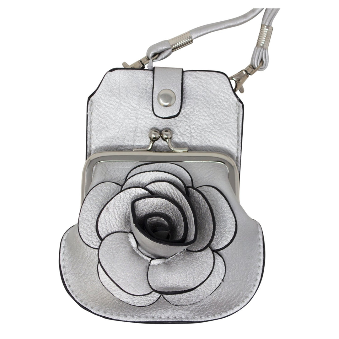 Camellia Pouch for Phone & Coins