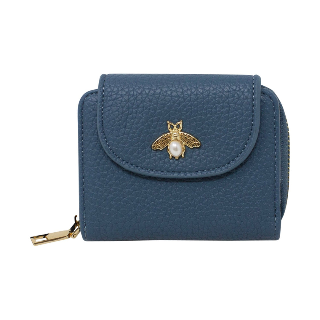 Small Folded Purse with Bee