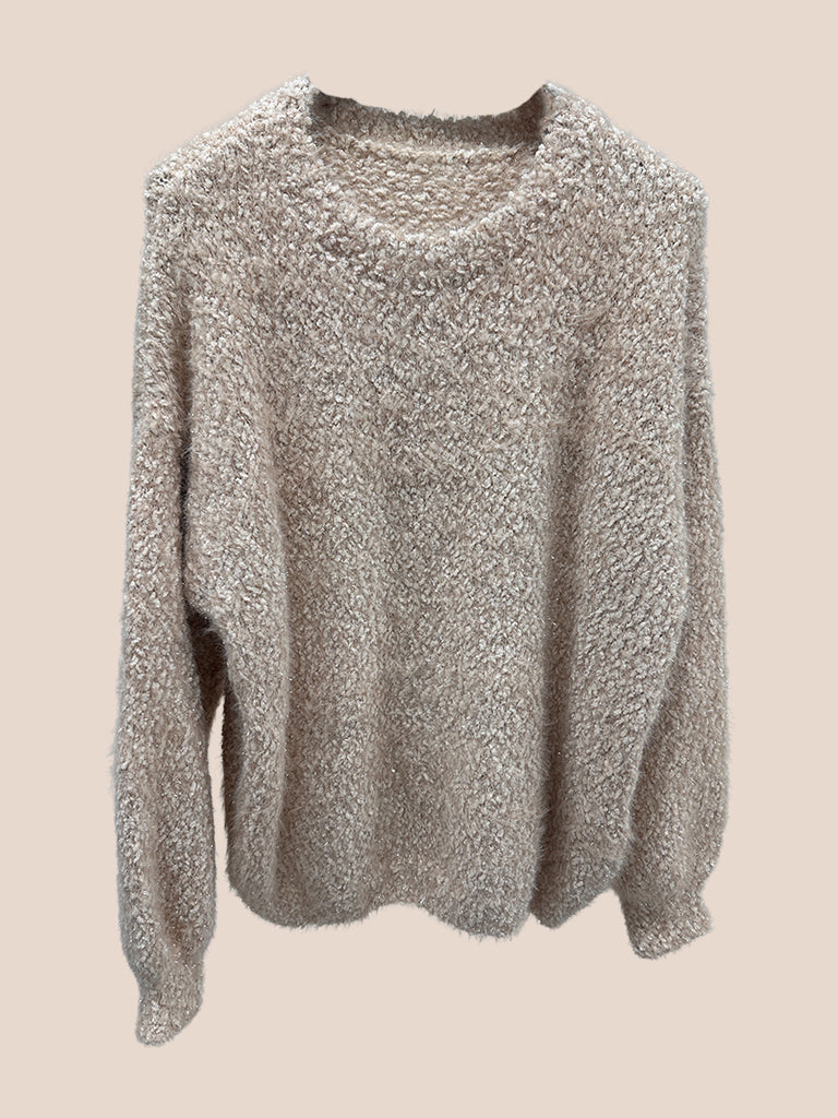 Lurex Fluffy Jumper