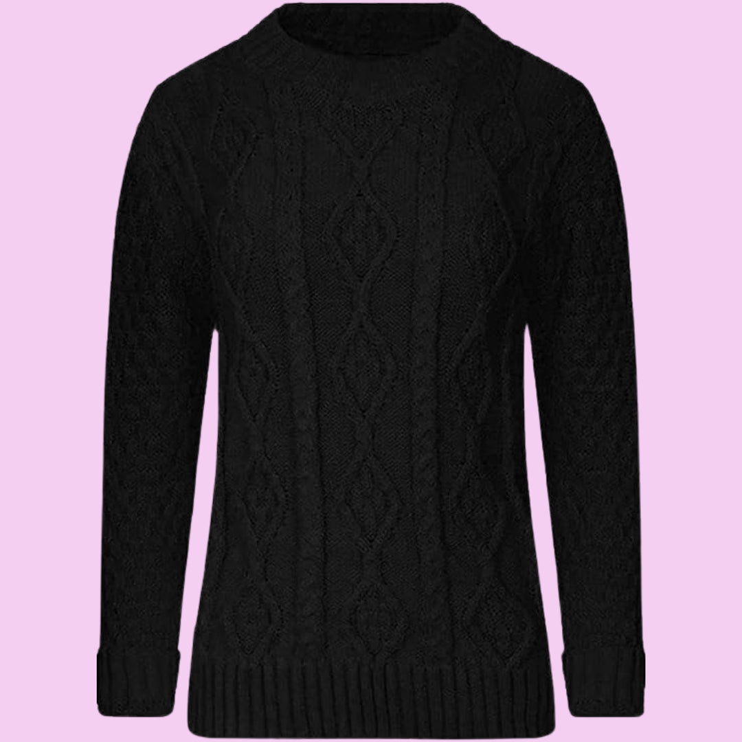 Crew Neck Long Sleeve Jumper