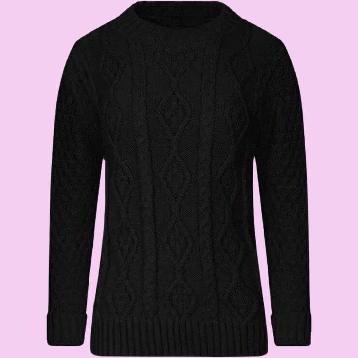 Crew Neck Long Sleeve Jumper