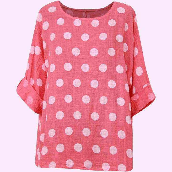 Italian Polka Dotted Top