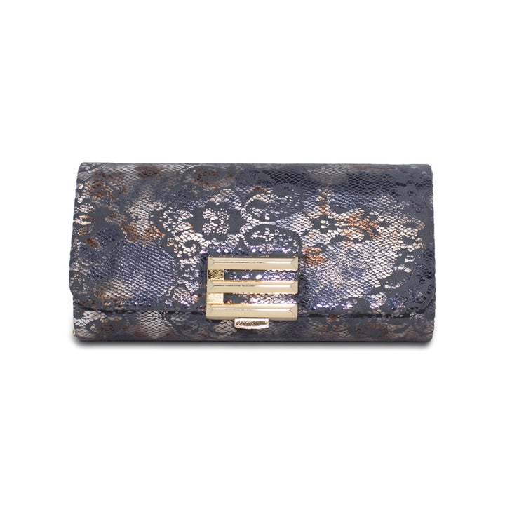 Lace Print Evening Bag