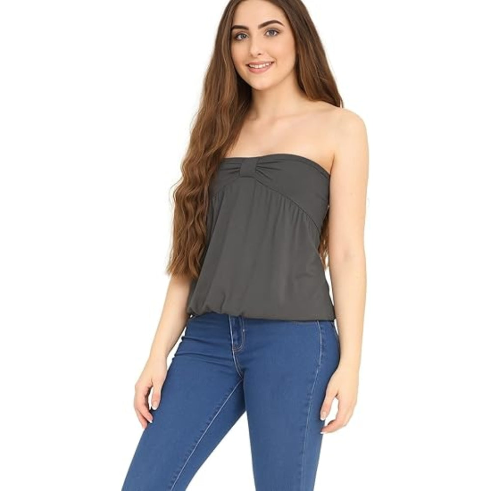 Bow Knot Boobtube Top