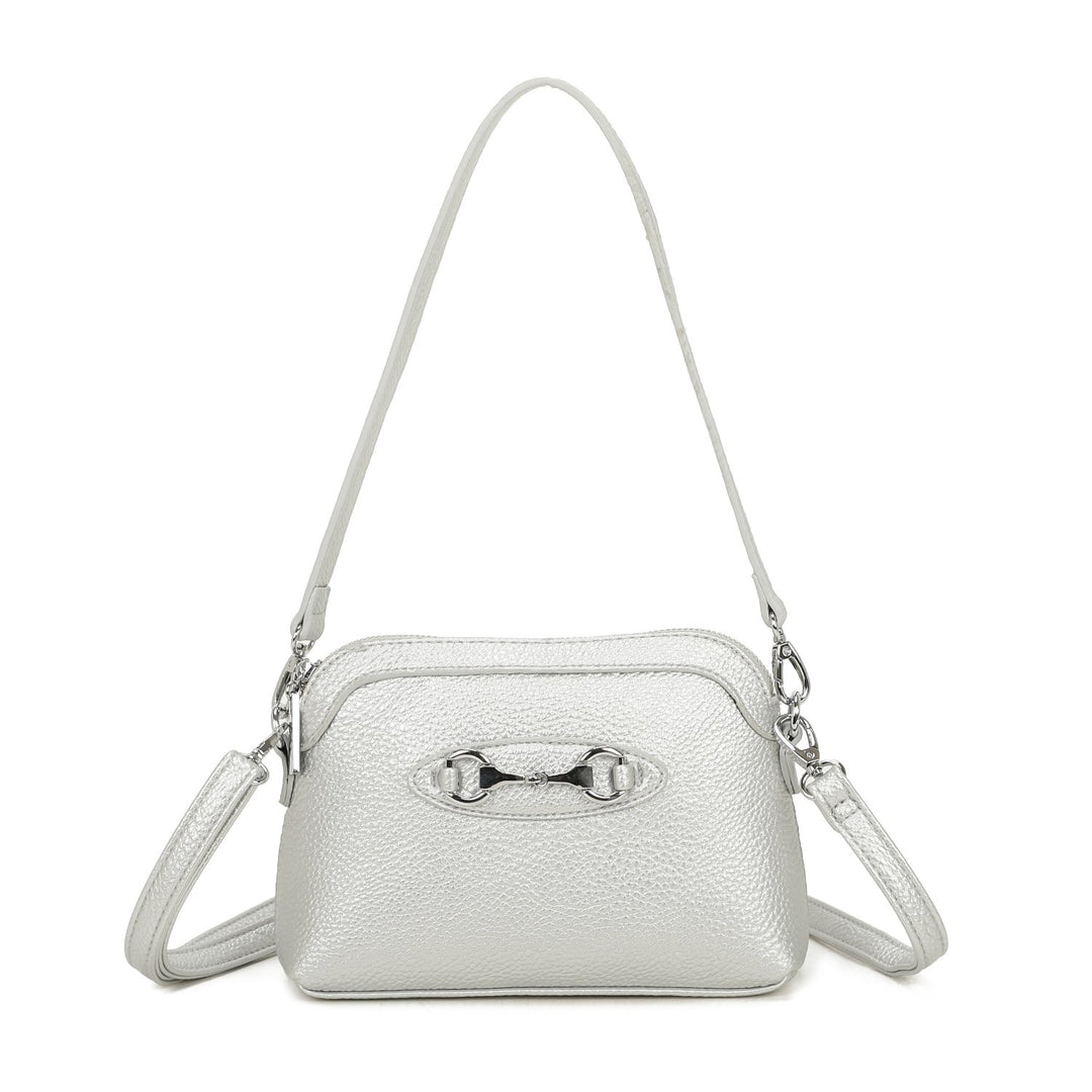 JM1532 Buckle Shoulder Bag