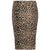Knee Length Midi Pencil Skirt Printed