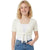 Women’s Tie Up Crop Bolero Shrug Cap Sleeve