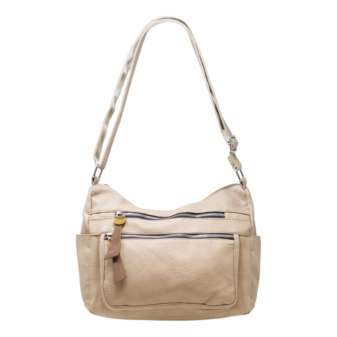 2 Zips Crossbody Bag