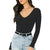 Women’s Long Sleeve V Neck Slim Fit Top