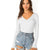 Women’s Long Sleeve V Neck Slim Fit Top