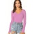 Women’s Long Sleeve V Neck Slim Fit Top