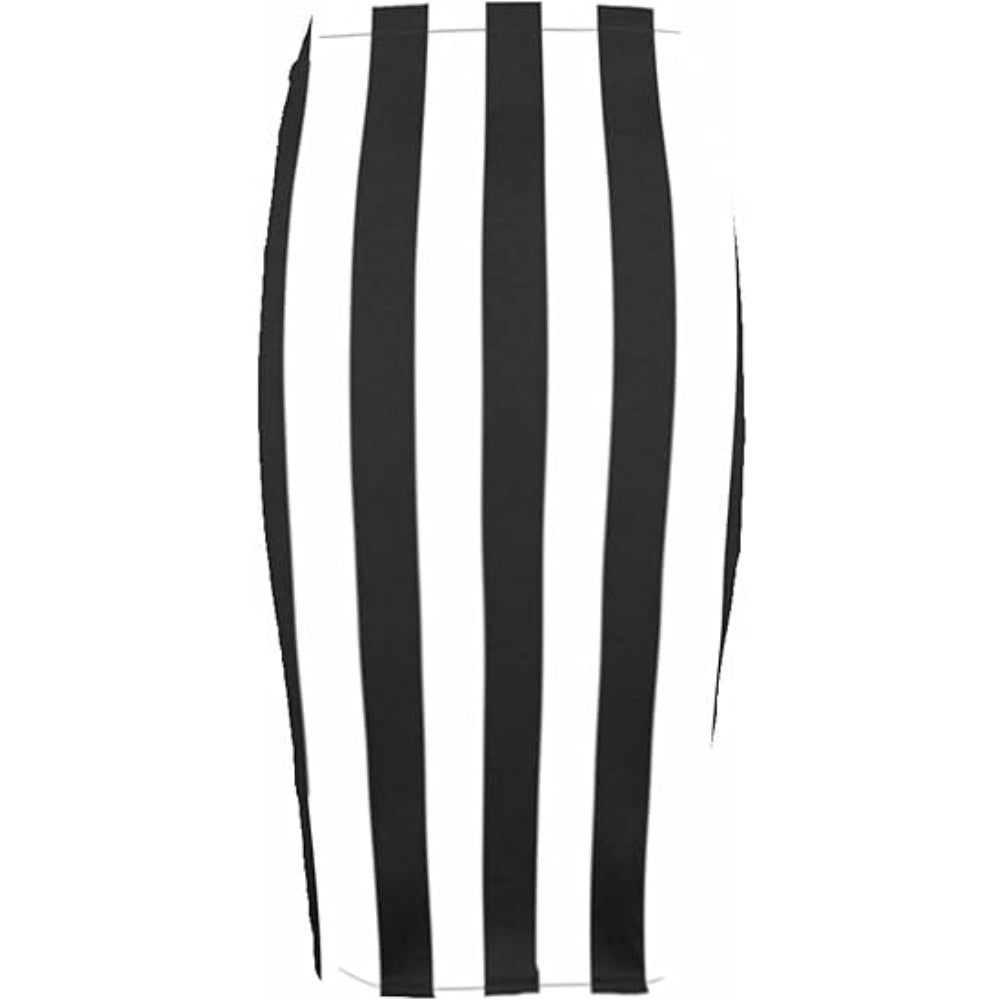 Knee Length Midi Pencil Skirt Printed