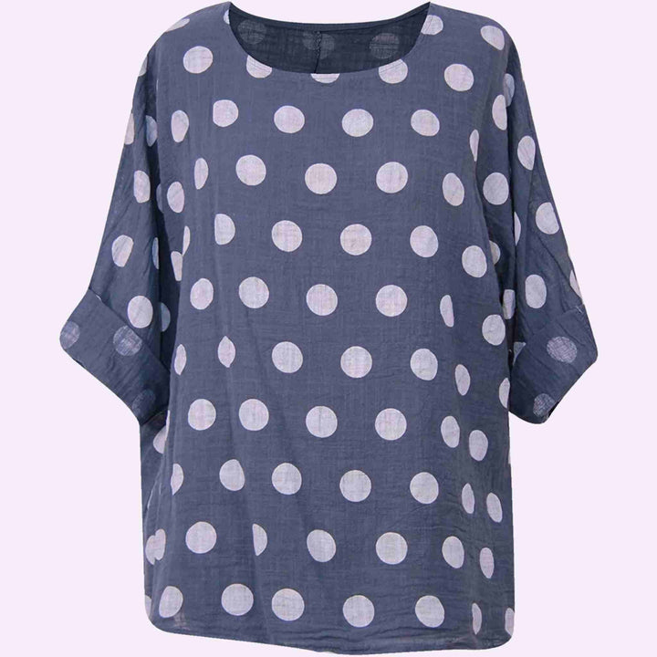 Italian Polka Dotted Top