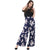 Printed Wide Leg Palazzo Long