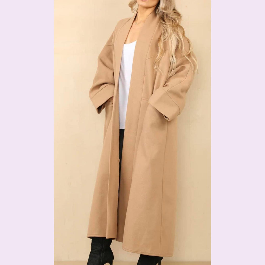 Long sleeve Batwing oversized baggy jacket coat