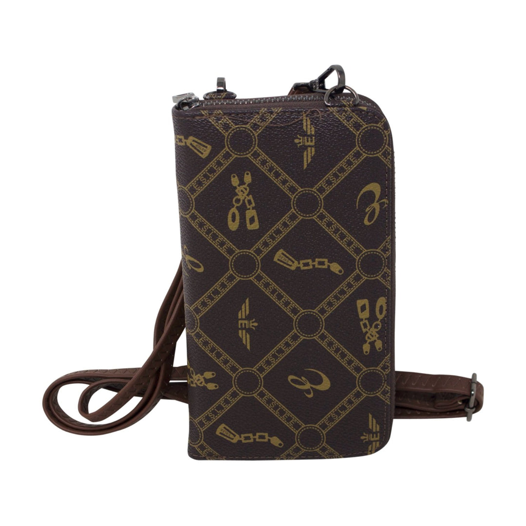 Front Pocket Logo Printed Crossbody Bag