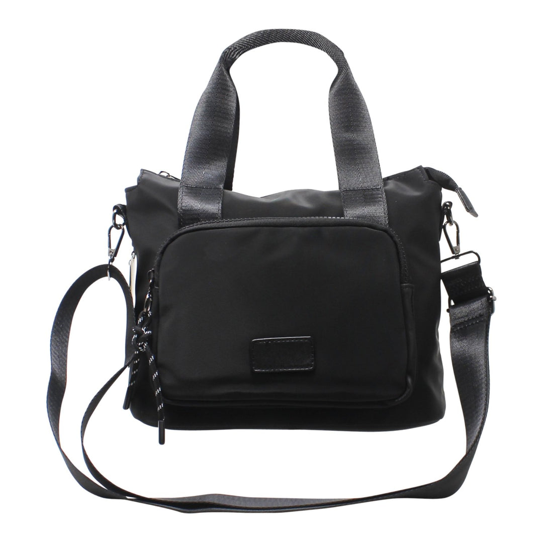 Lightweight Nylon Handbag with Crossbody Strap