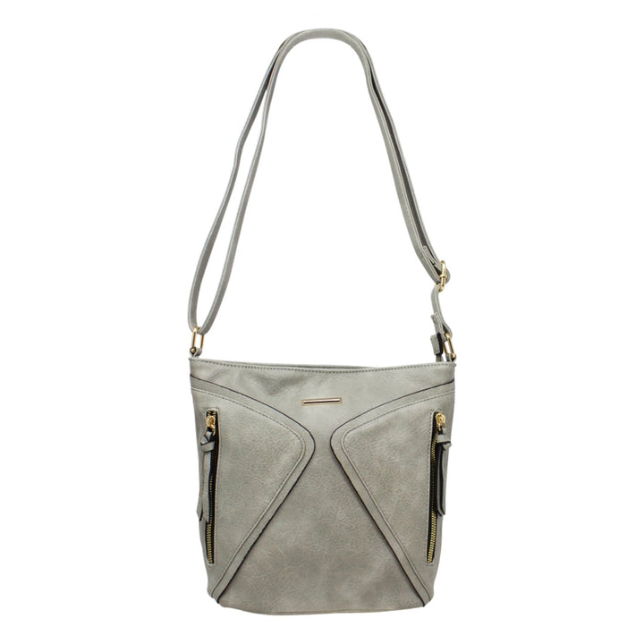 Alpini Double Front Zipper Crossbody