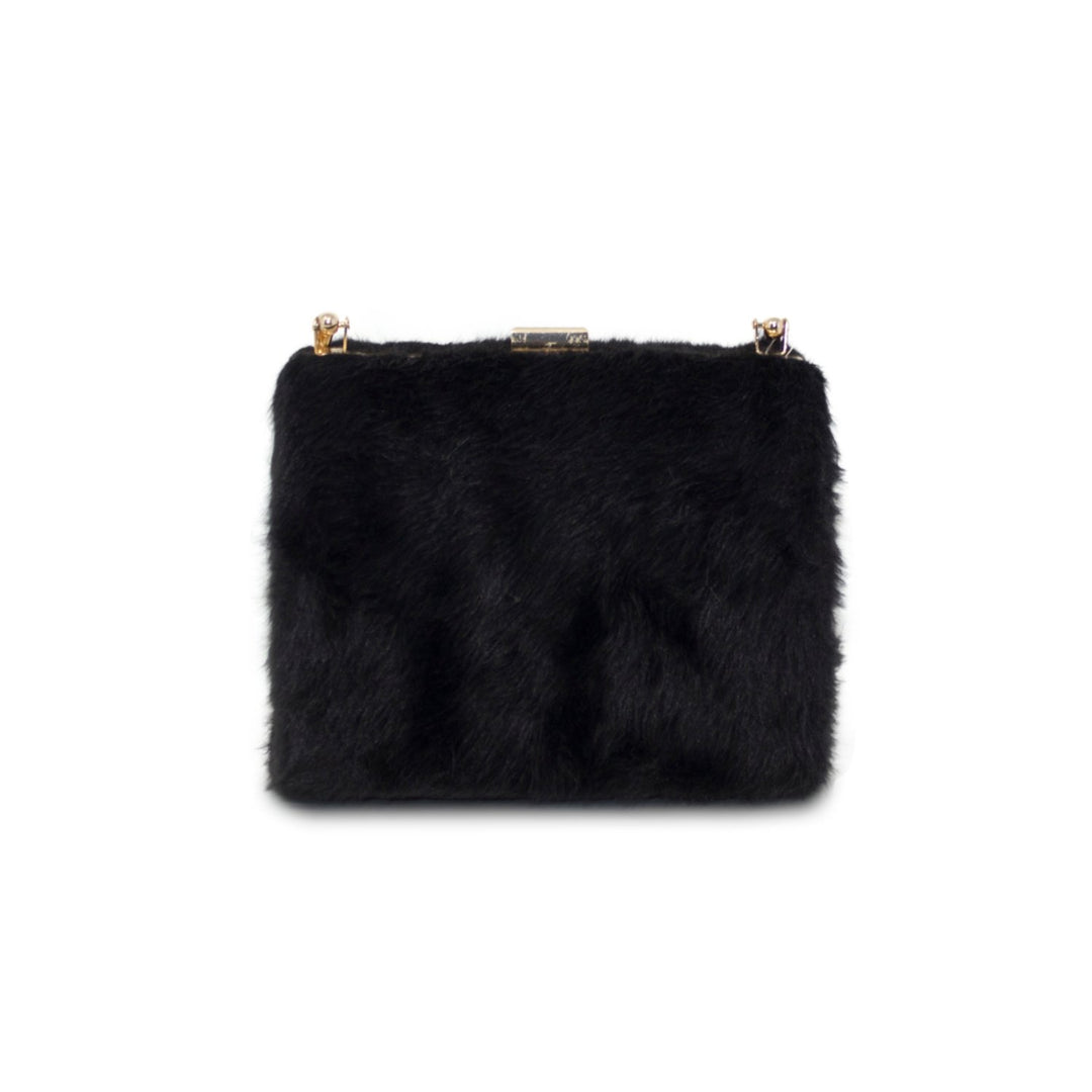 Mini Faux Fur Clutch