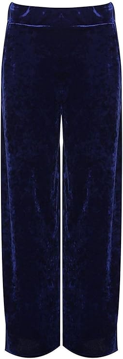 Velvet Palazzo Pants Leggings