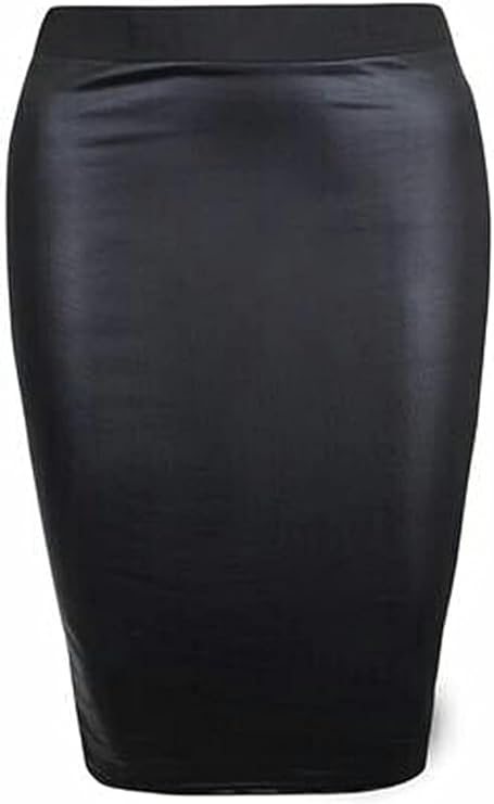 Bodycon Plain Midi Skirt