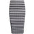 Knee Length Midi Pencil Skirt Printed