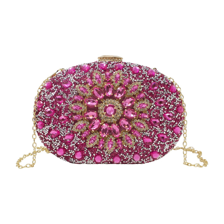 Full Diamante Clutch Bag