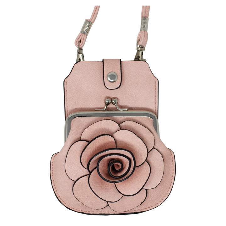 Camellia Pouch for Phone & Coins