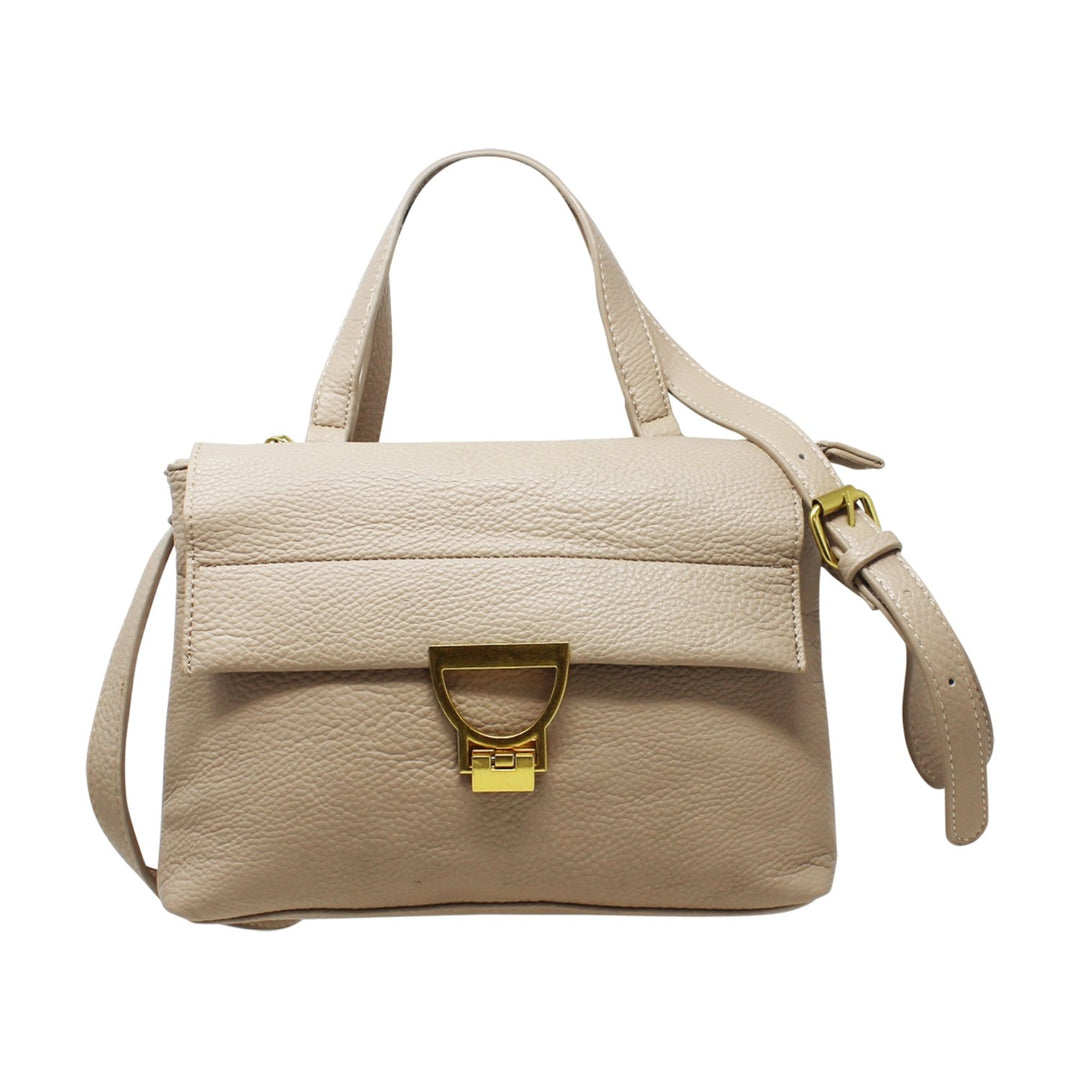 Flap-over Crossbody with Double Compartments