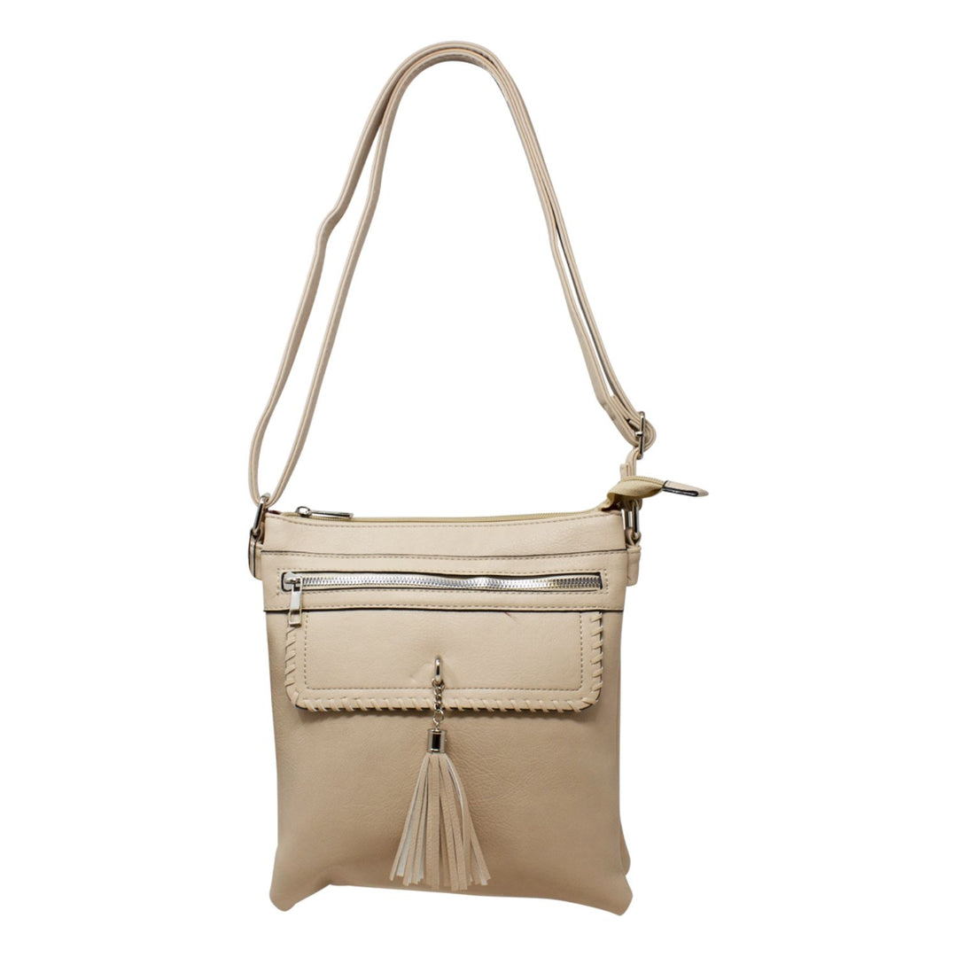 Crossbody with Braided Edge Flap