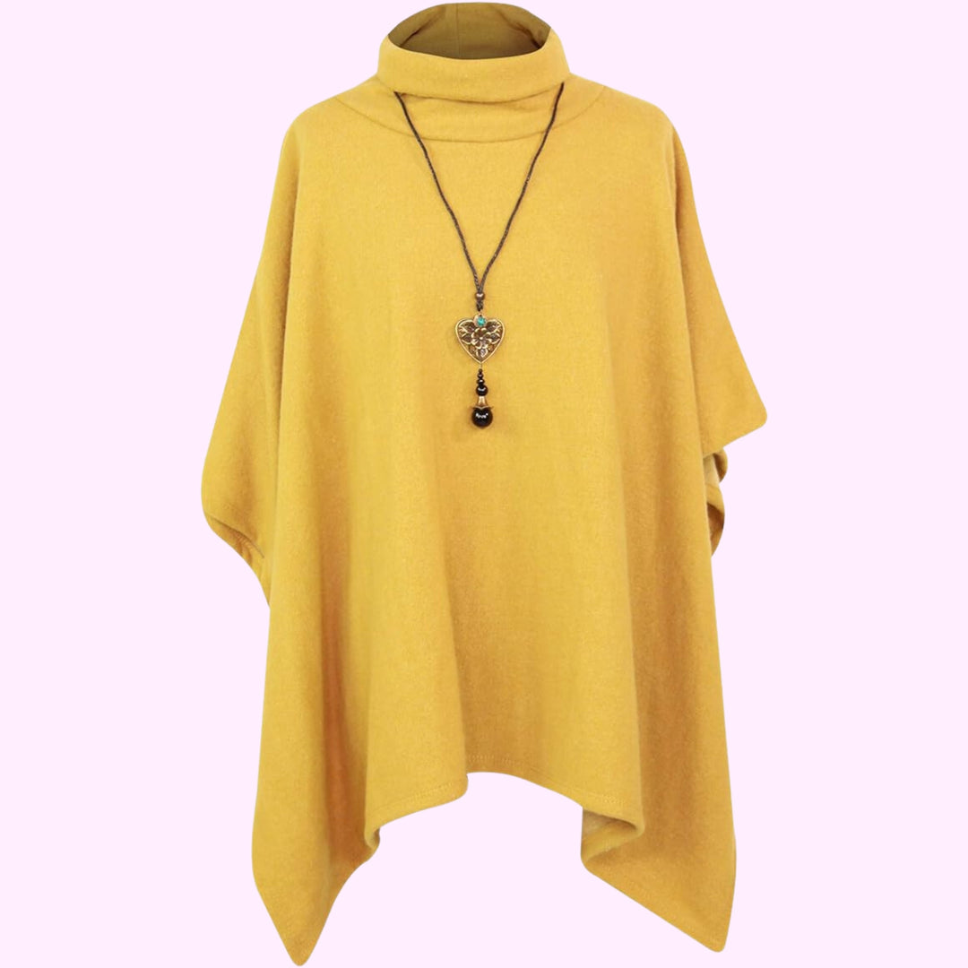 Italian Cowl Neck Poncho