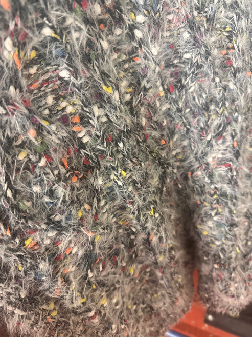 Fluffy Flecked Knit Jumper