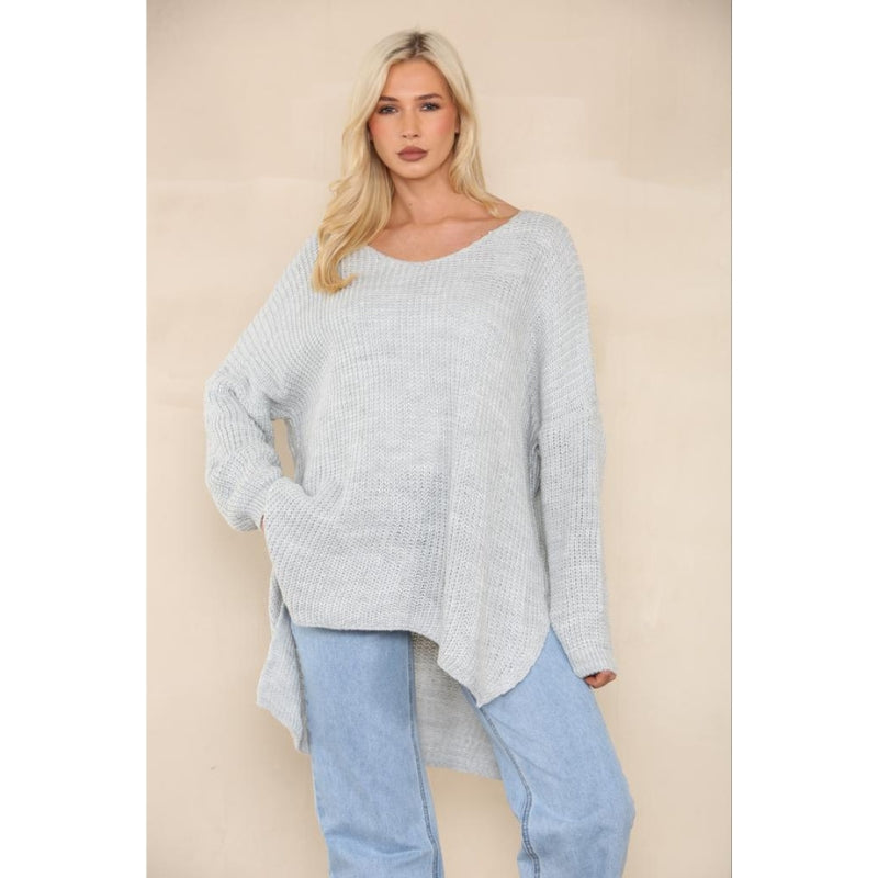 Ribbed Oversized Jumper