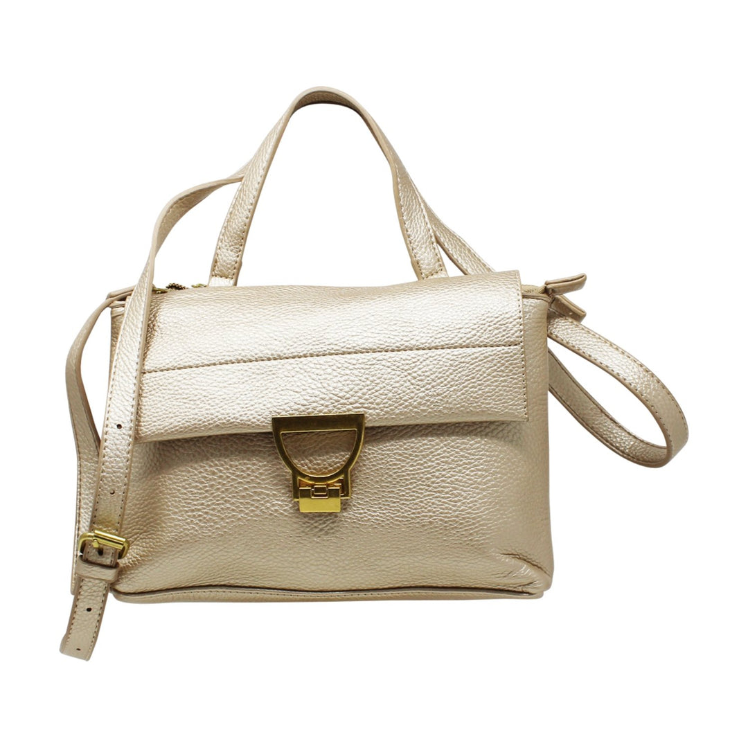 Flap-over Crossbody with Double Compartments